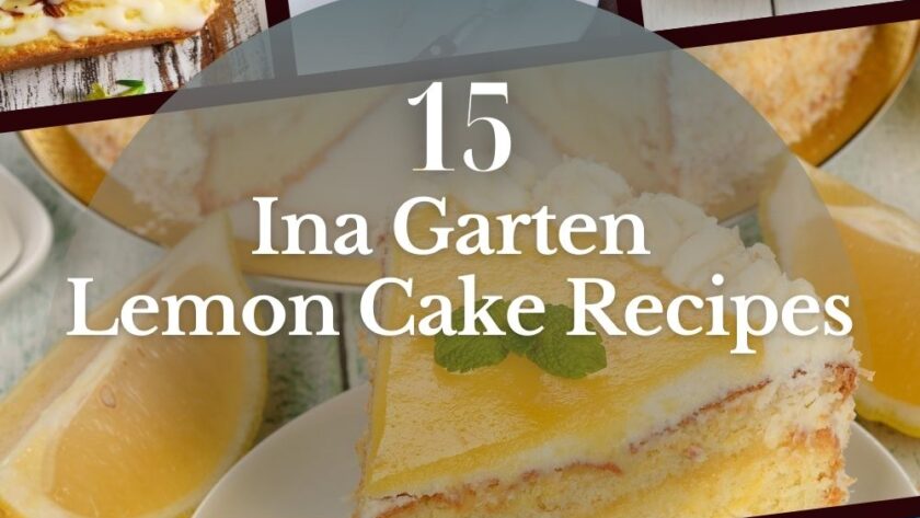 Ina Garten Lemon Cake Recipes