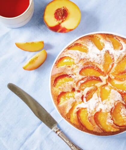 Ina Garten Peach Cake