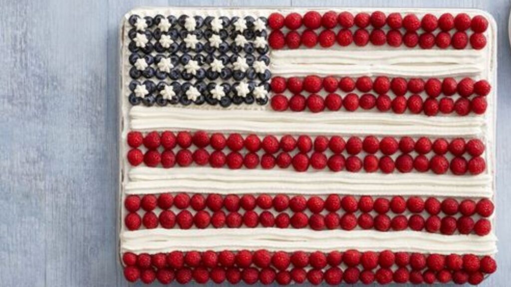 Ina Garten American Flag Cake