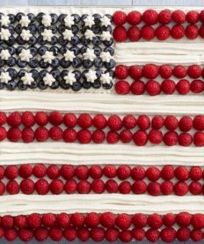 Ina Garten American Flag Cake