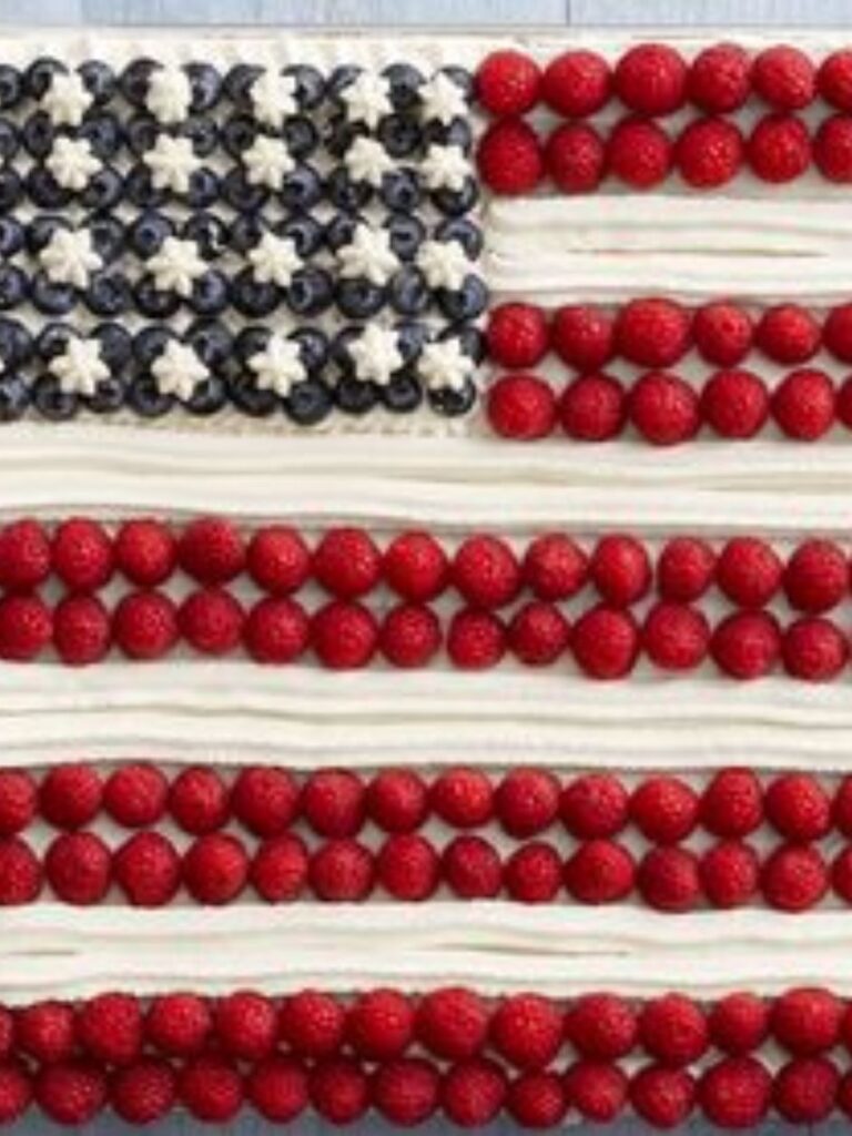 Ina Garten American Flag Cake