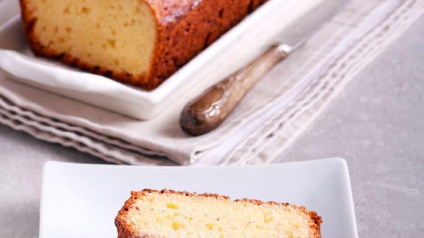 Ina Garten Vanilla Cream Cheese Pound Cake - Delish Sides
