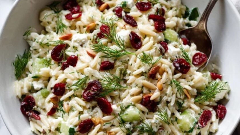 Barefoot Contessa Orzo Salad With Cucumber