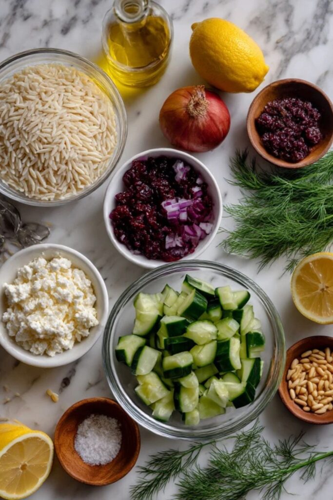 Barefoot Contessa Orzo Salad With Cucumber Recipe 