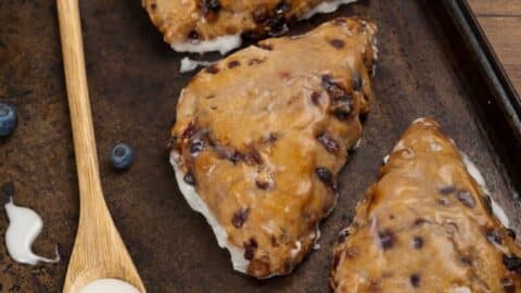 Ina Garten Blueberry Scones With Lemon Glaze Delish Sides