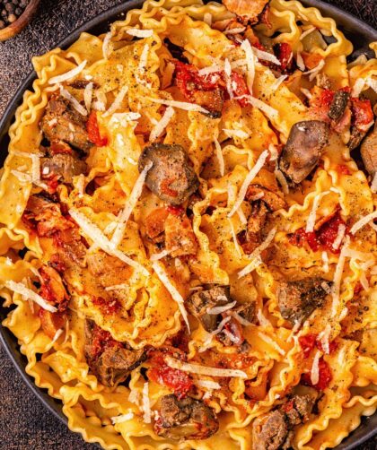 Jamie Oliver Chicken Liver Pasta