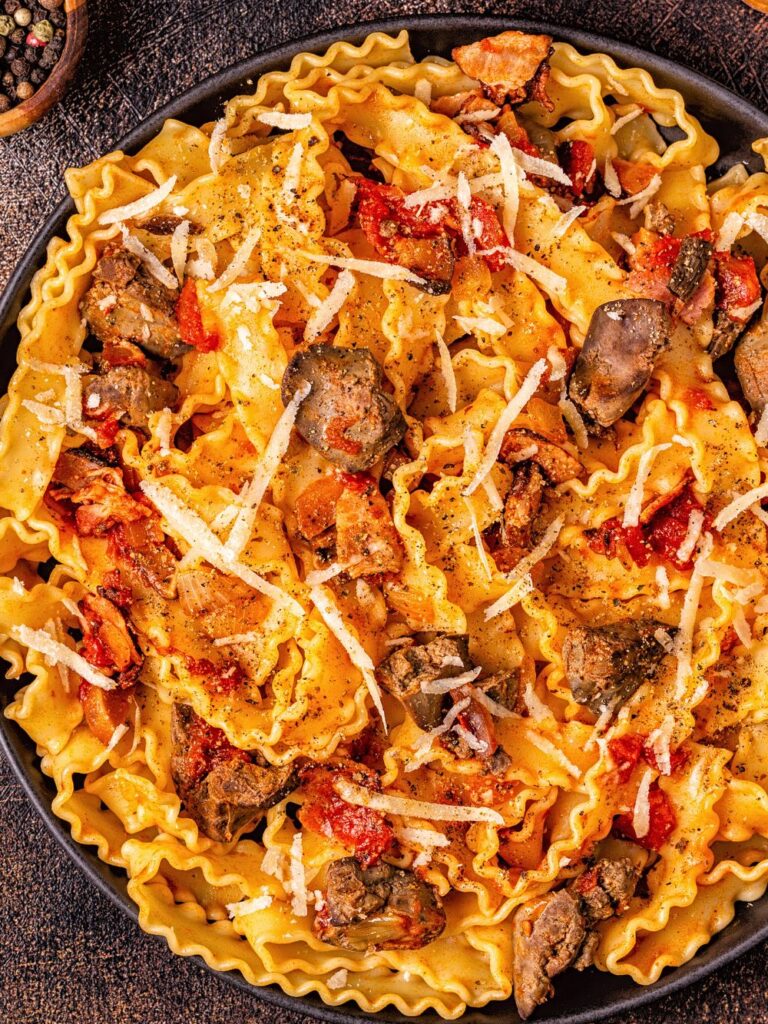 Jamie Oliver Chicken Liver Pasta