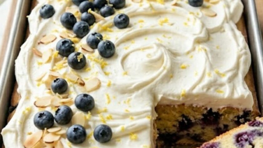 Mary Berry Lemon And Blueberry Cake