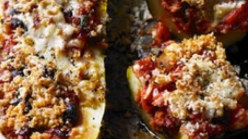 Jamie Oliver Stuffed Marrow