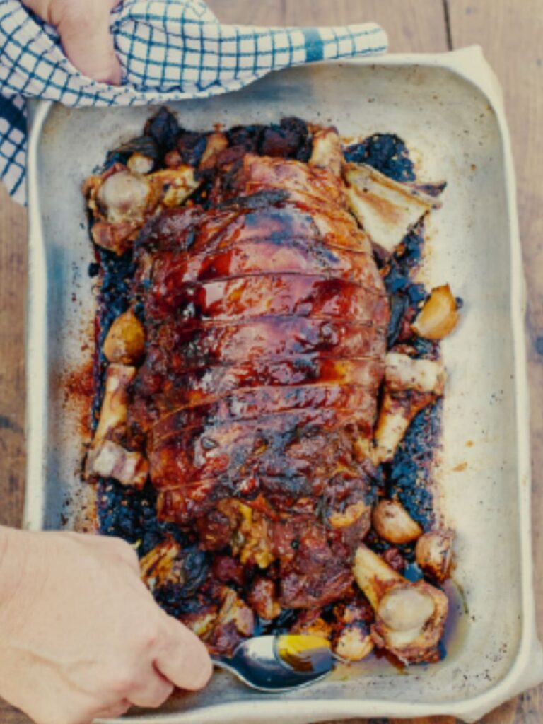 Jamie Oliver 5 Hour Lamb With White Wine