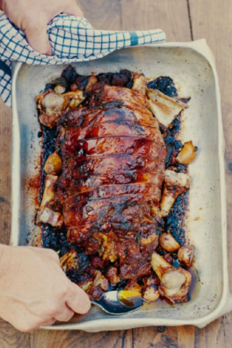 Jamie Oliver 5 Hour Lamb With White Wine - Delish Sides