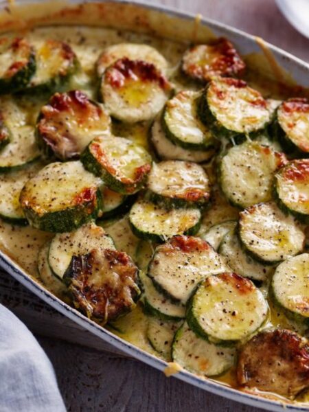 Jamie Oliver Courgette Gratin Delish Sides