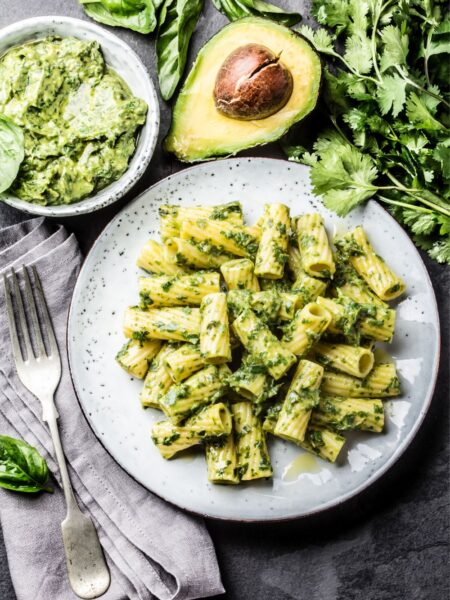 Jamie Oliver Avocado Pasta - Delish Sides