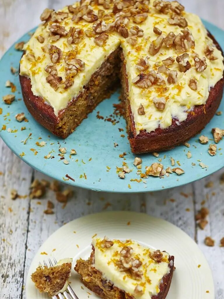 Jamie Oliver Vegan Carrot Cake