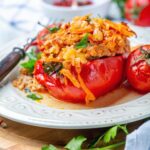 Jamie Oliver Stuffed Red Peppers