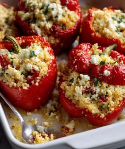 Jamie Oliver Stuffed Red Peppers Recipe