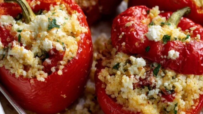 Jamie Oliver Stuffed Red Peppers Recipe