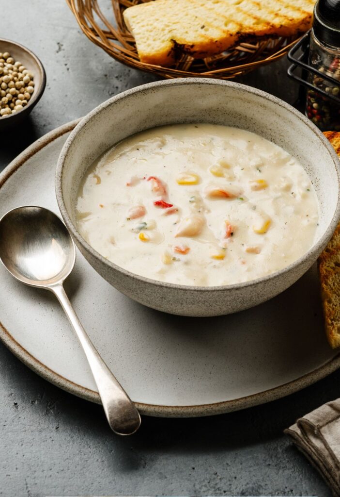 Bobby Flay Crab Corn Chowder