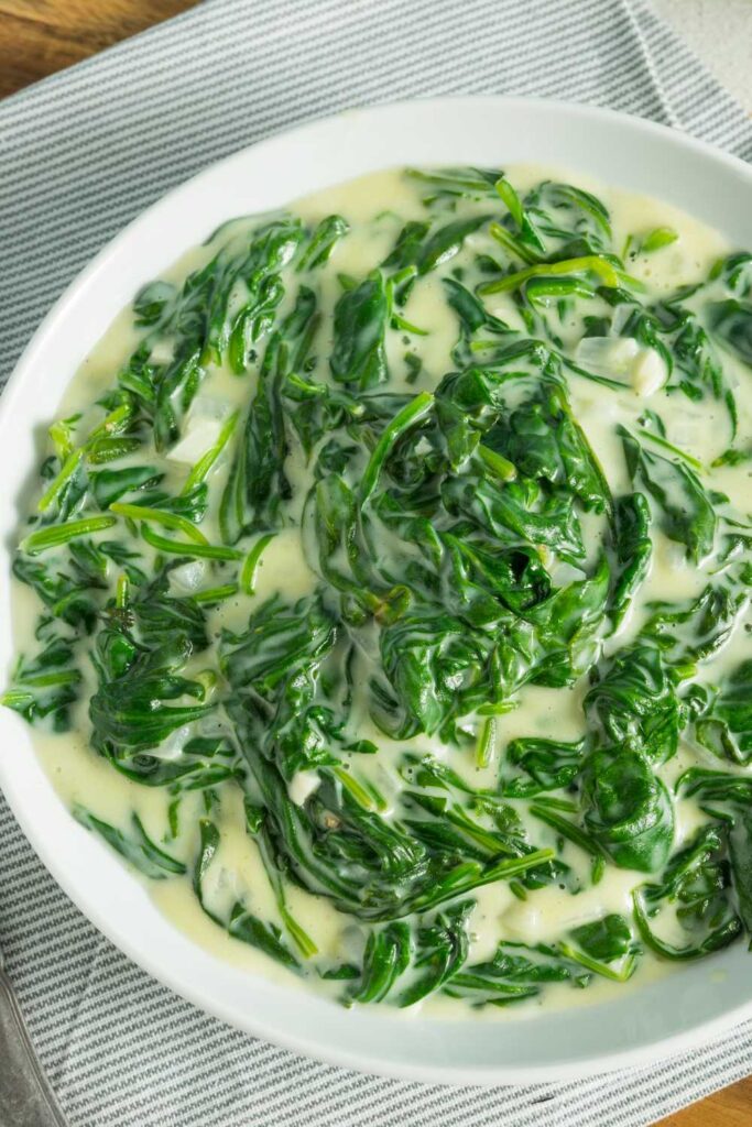 Bobby Flay Creamed Spinach