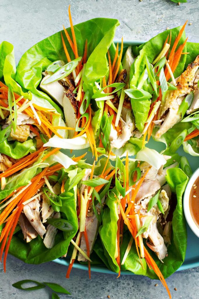 Bobby Flay Chicken Lettuce Wraps