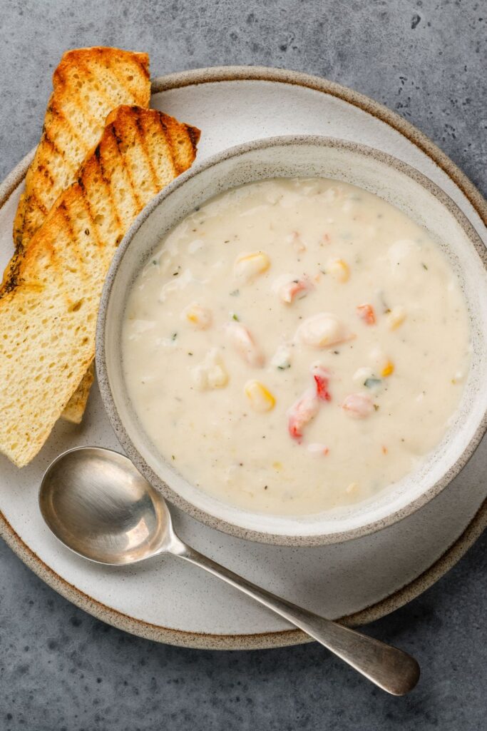 Bobby Flay Crab Corn Chowder