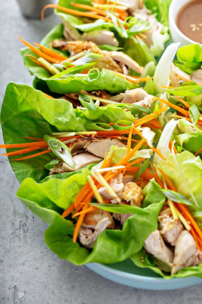 Bobby Flay Chicken Lettuce Wraps