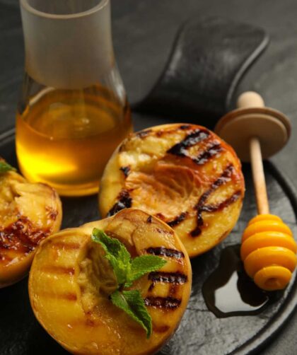 Bobby Flay Grilled Peaches