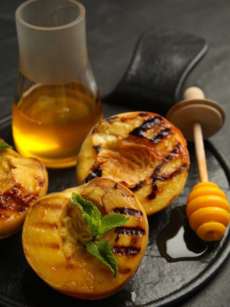 Bobby Flay Grilled Peaches