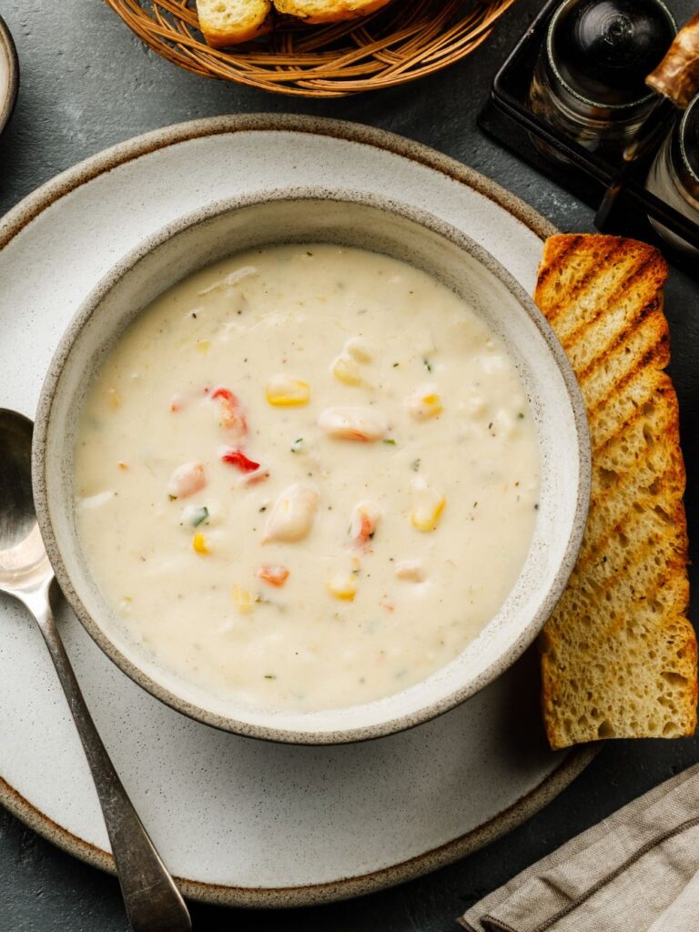 Bobby Flay Crab Corn Chowder