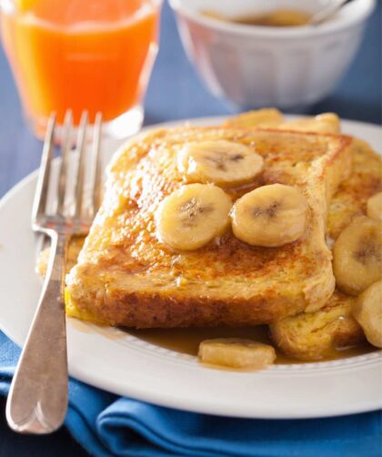 Bobby Flay Bananas Foster French Toast