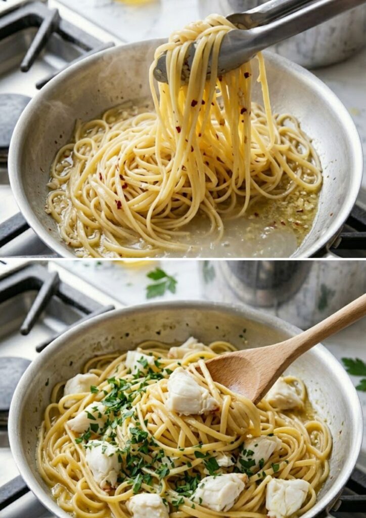 Michael Symon Crab Pasta