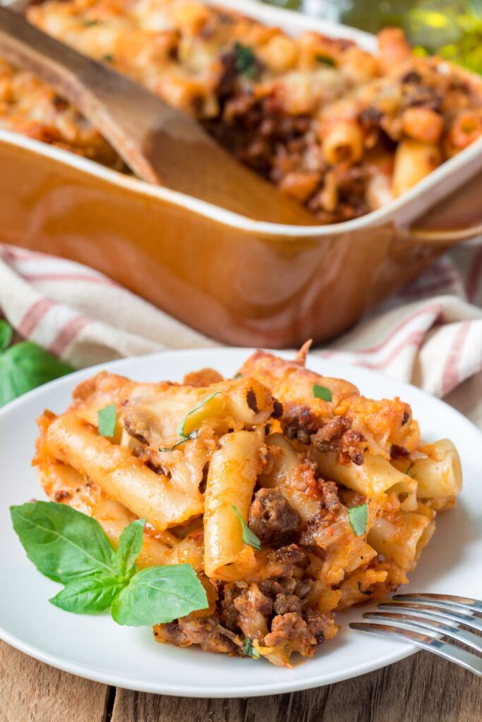 Alton Brown Baked Ziti