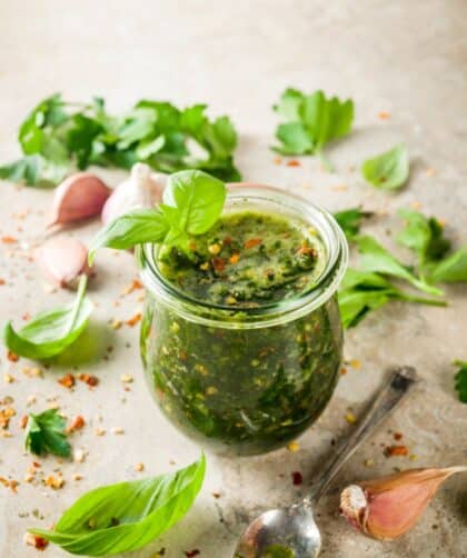 Alton Brown Chimichurri