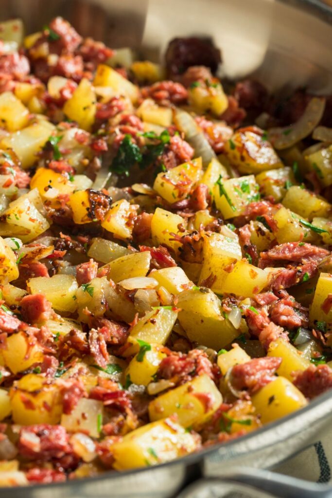 Alton Brown Corned Beef Hash