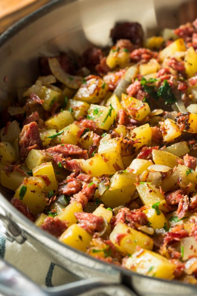 Alton Brown Corned Beef Hash