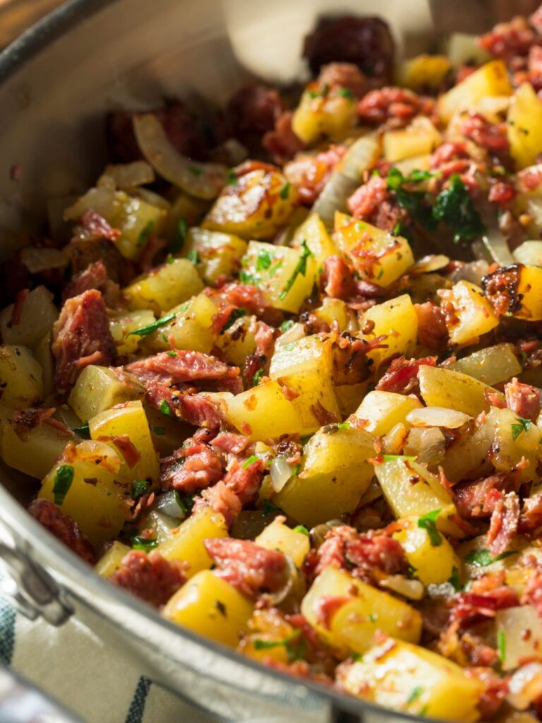 Alton Brown Corned Beef Hash