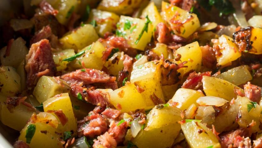 Alton Brown Corned Beef Hash