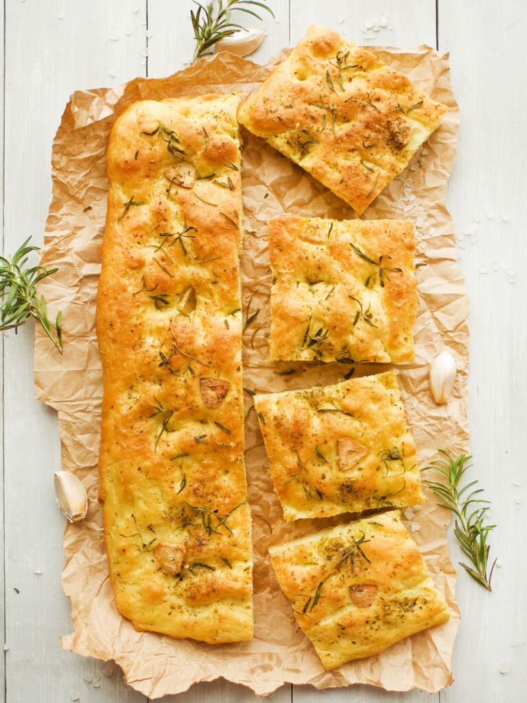 Alton Brown Focaccia