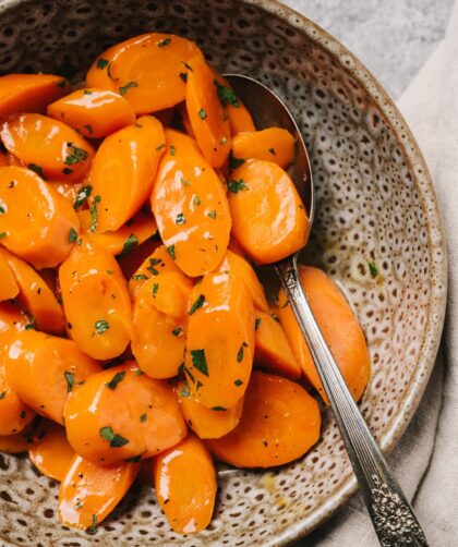 Alton Brown Glazed Carrots