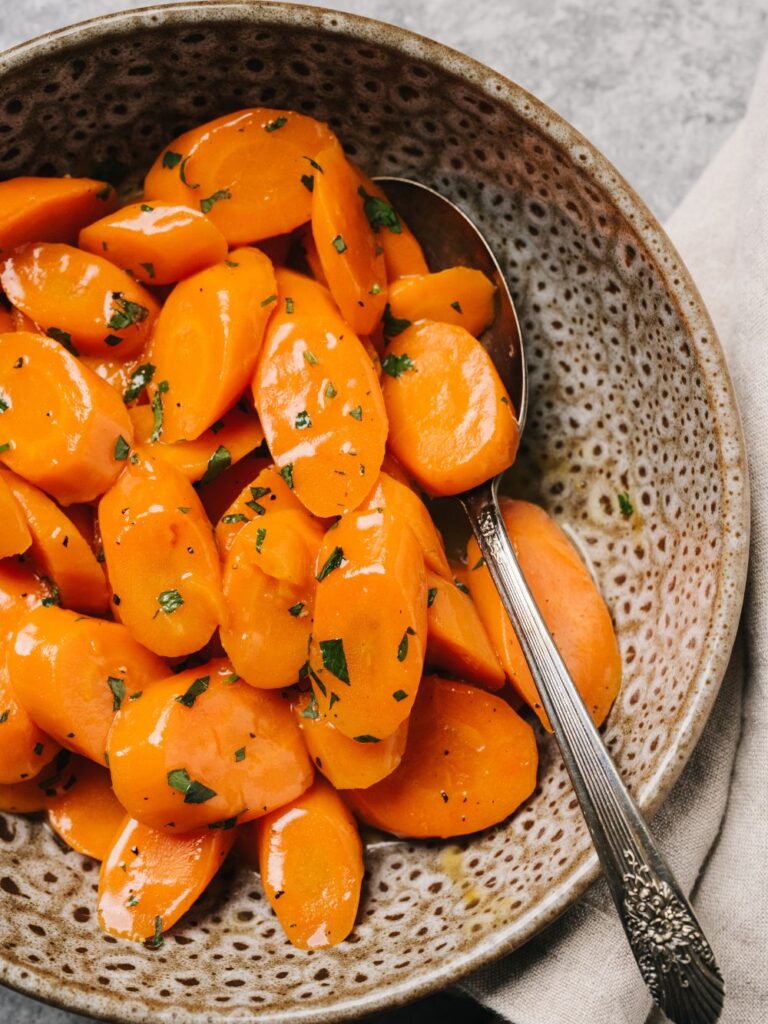 Alton Brown Glazed Carrots