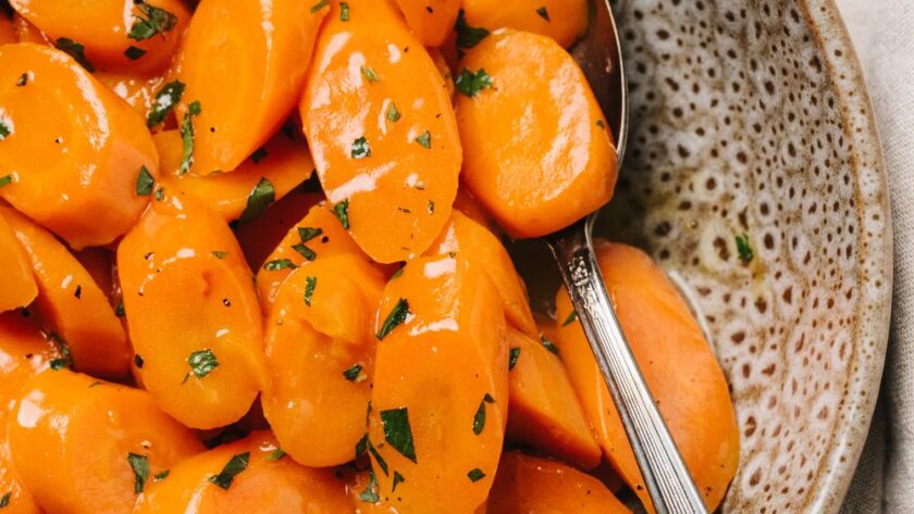 Alton Brown Glazed Carrots