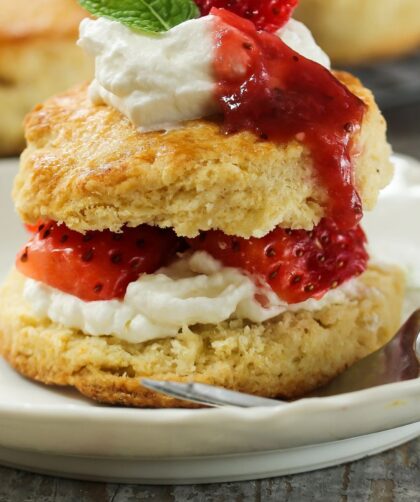 Alton Brown Strawberry Shortcake