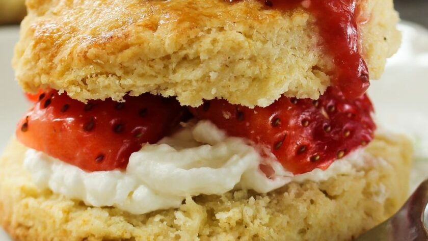 Alton Brown Strawberry Shortcake