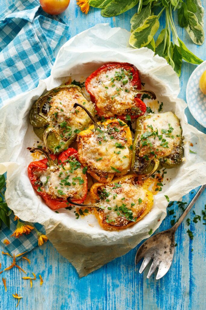 Alton Brown Stuffed Peppers