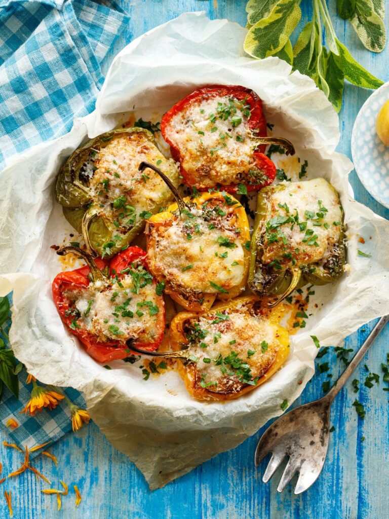 Alton Brown Stuffed Peppers