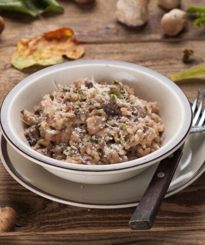 Bobby Flay Mushroom Risotto