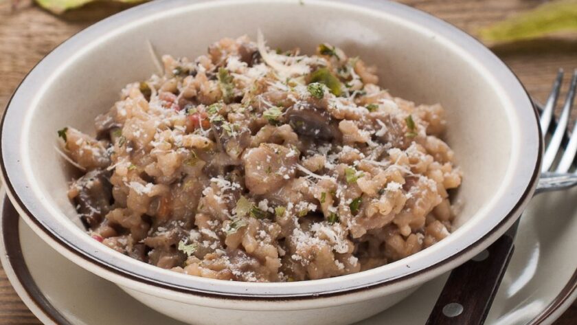 Bobby Flay Mushroom Risotto