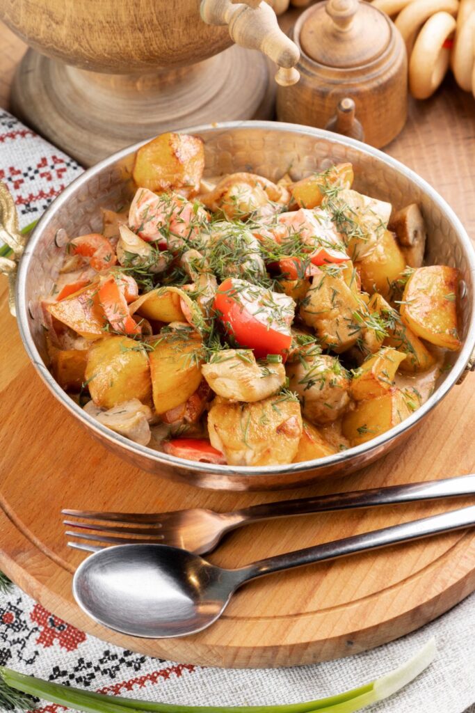 Michael Symon Grilled Potato Salad