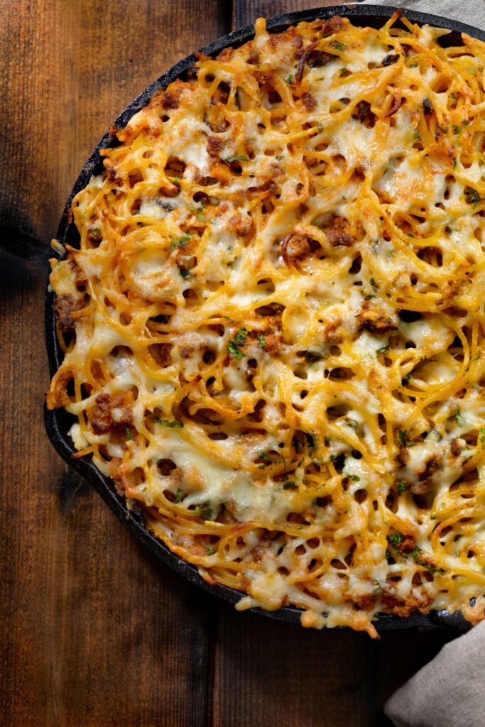 Michael Symon Spaghetti Pie