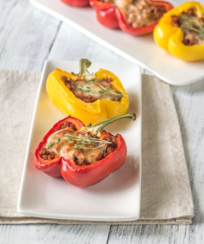 Michael Symon Stuffed Peppers